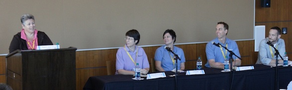 David Taylor on the "Leadership and Activism" panel. David Taylor on the "Leadership and Activism" panel.