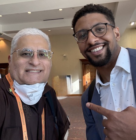 ABRCMS 2025- Roca with plenary speaker Schaifer