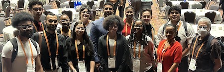 ABRCMS 2025- Roca in group photo after Schaifer plenary