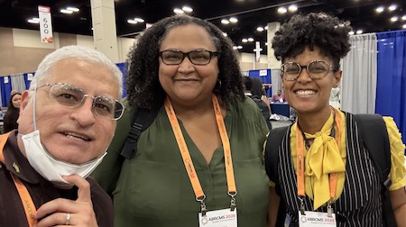 ABRCMS 2025- Roca with junior faculty Starbird & Tamir