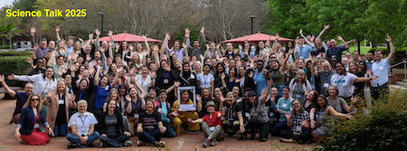 Science Talk 2025 attendee group photo