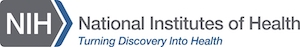 NIH logo with tag line Turning Discovery Into Health